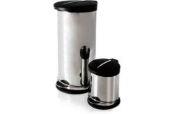 Morphy Richards Accents 30L and 5L Pedal Bins - S/Steel